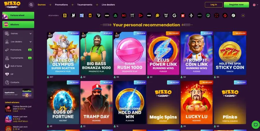 Bizzo Casino